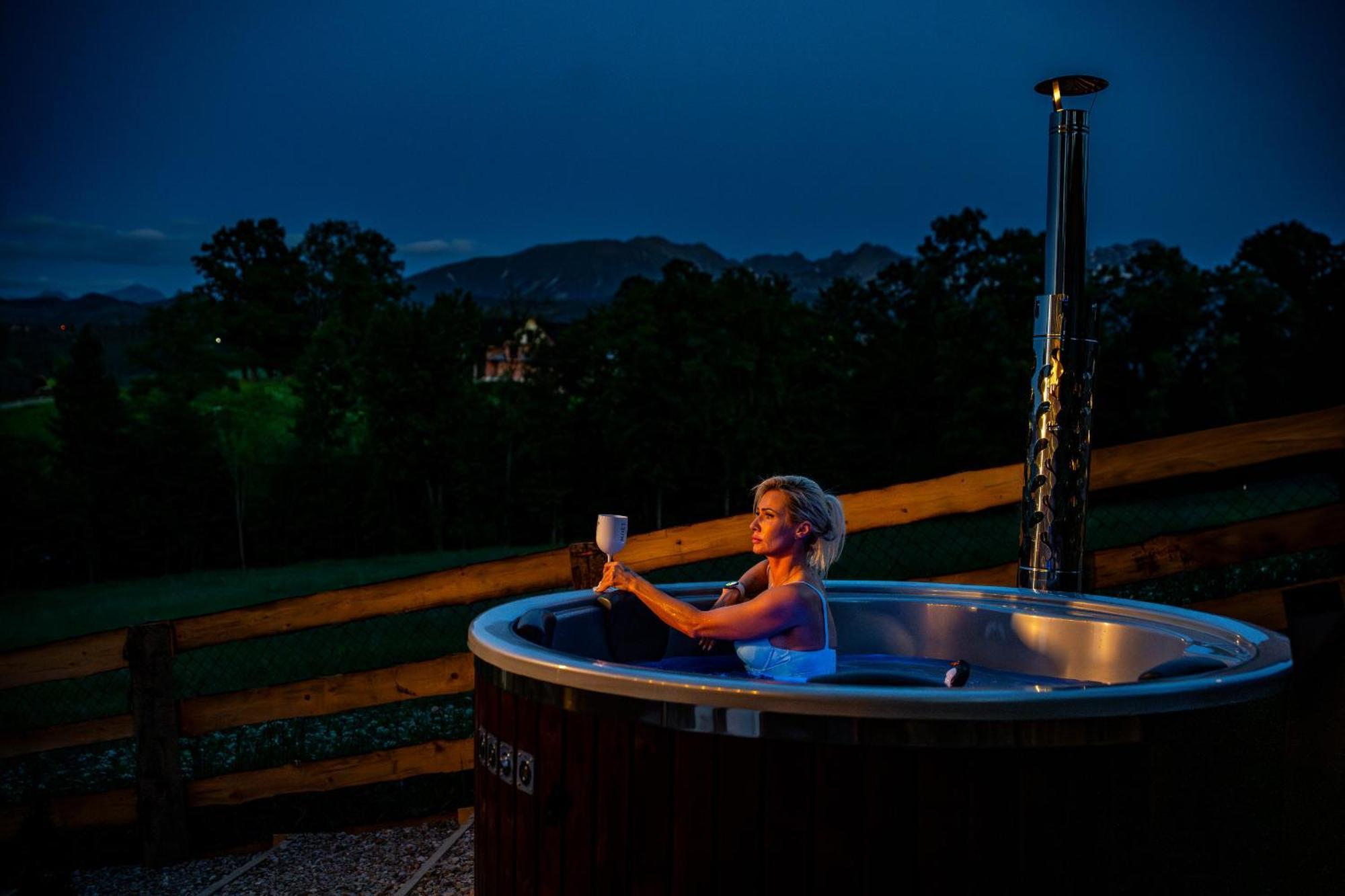 Jurta Na Wypasie - Luksusowy Namiot Z Widokiem Na Gory - Jacuzzi, Sauna, Split Ac, Private, Star View زاكوباني المظهر الخارجي الصورة